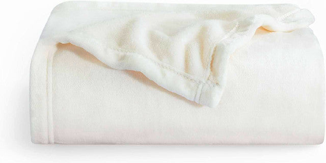 50" x 60" Customizable Cream Plush Blanket