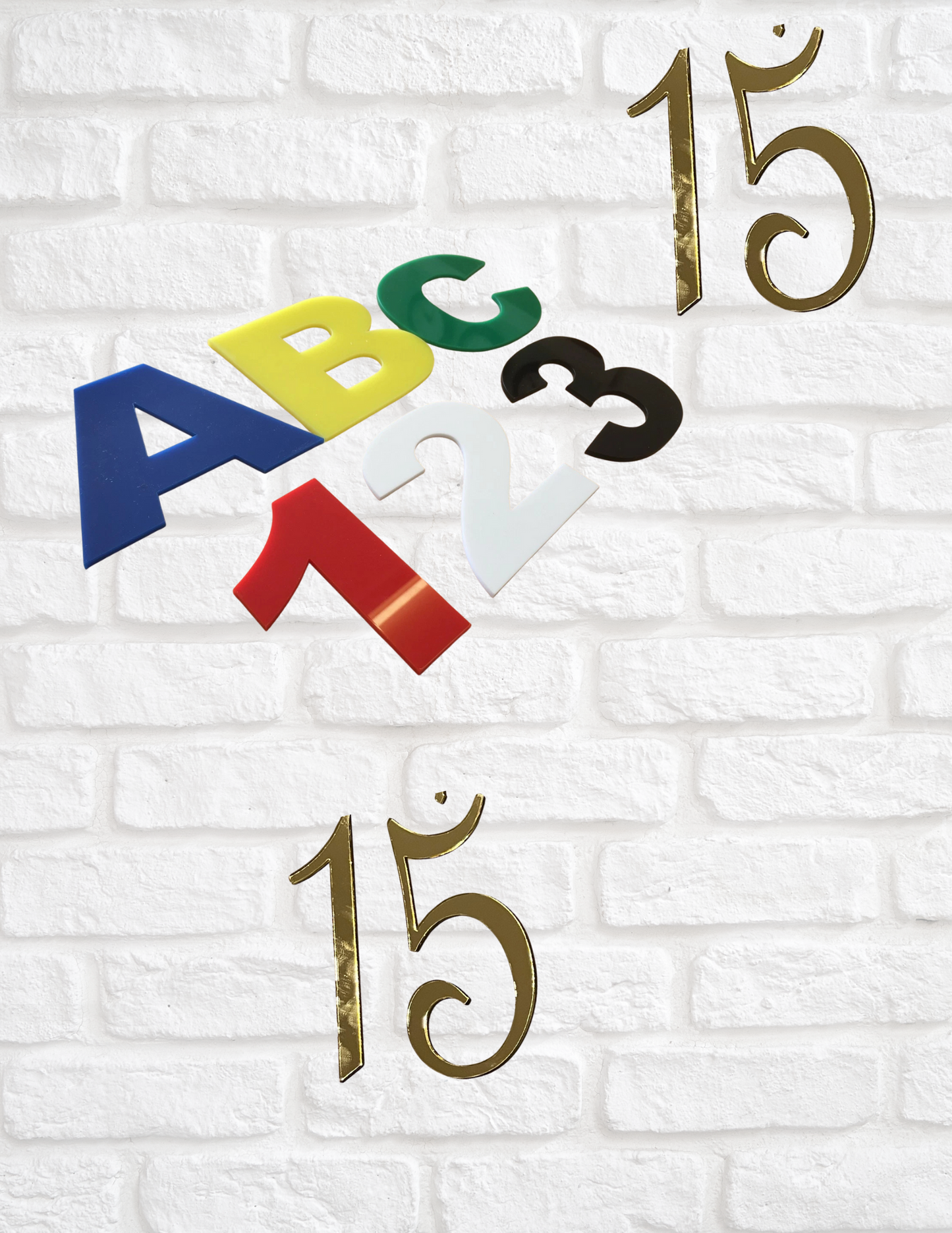 Acrylic Letter/Numbers