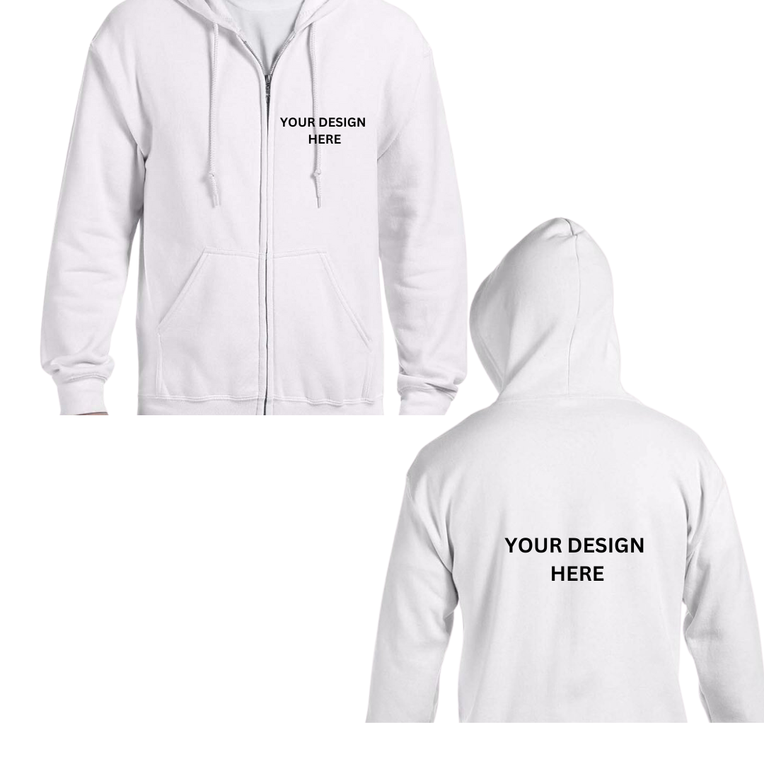 Customizable Zipper Hoodie