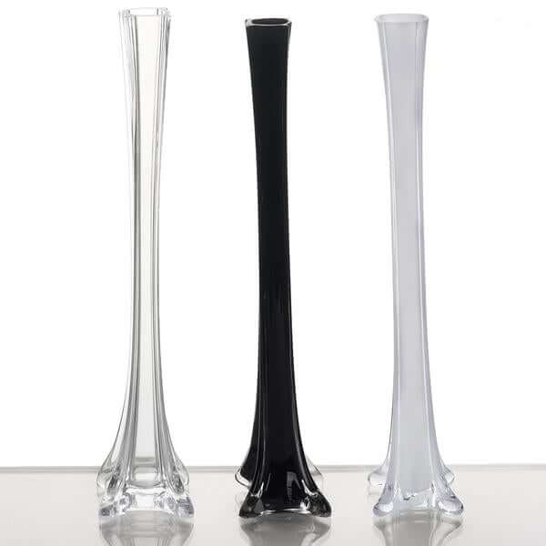 Eiffel Tower Glass Flower Vase