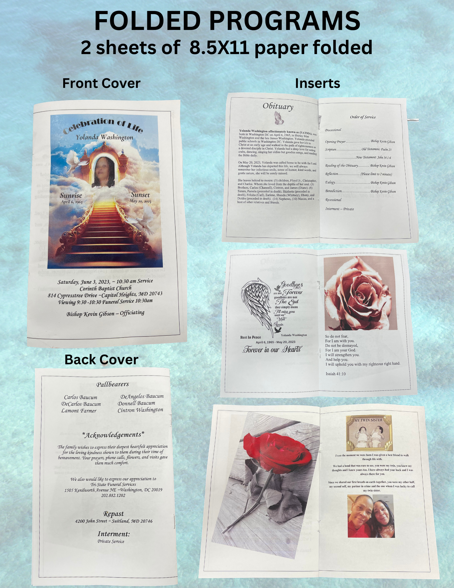 PROGRAMS FOR ALL OCCASIONS
