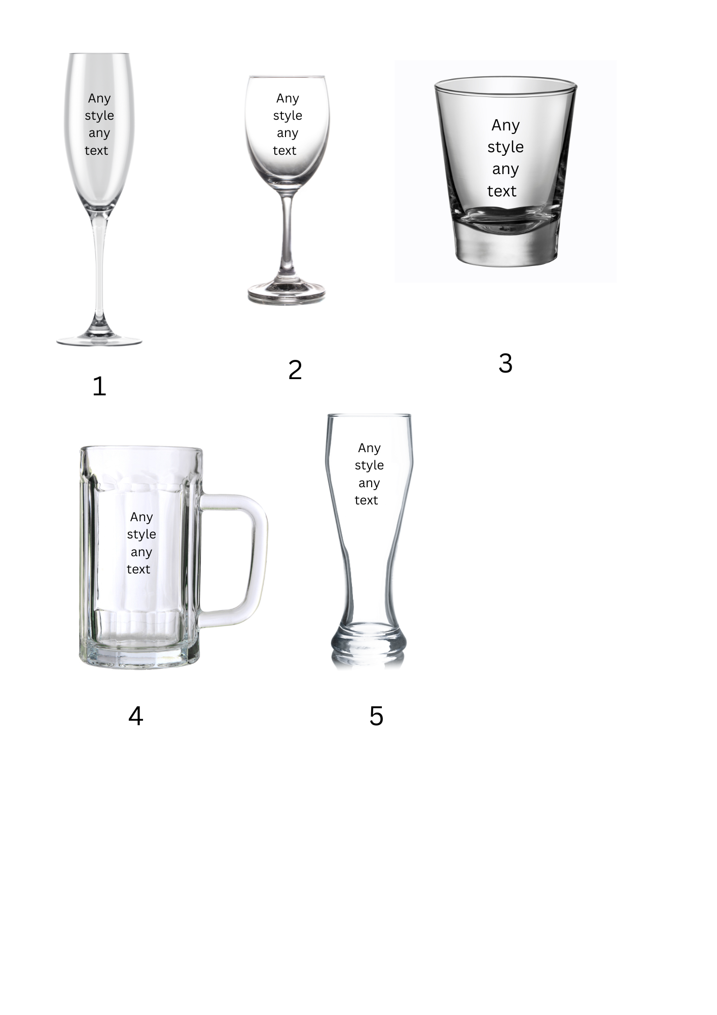 Personalized Glasses