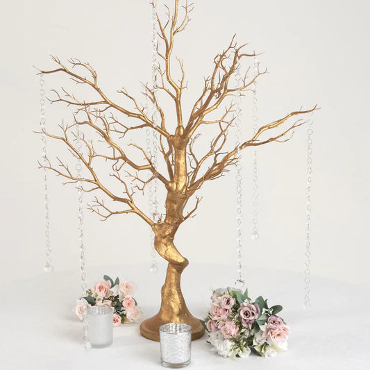 Metallic Manzanita Centerpiece Tree