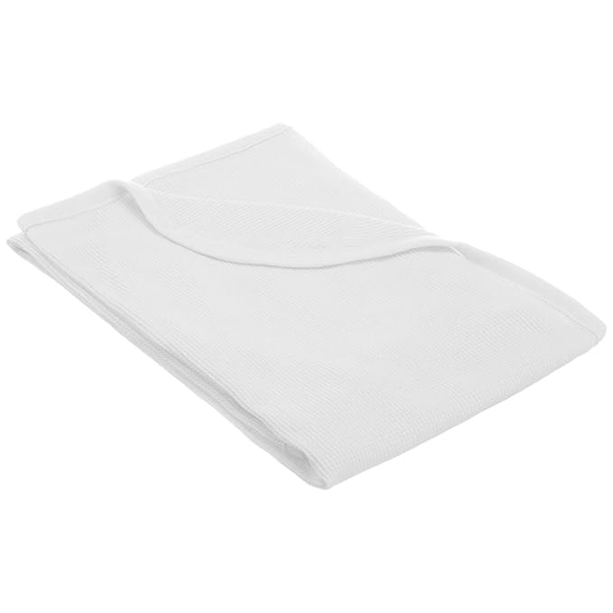 100% Cotton Thermal Waffle Swaddle Blanket
