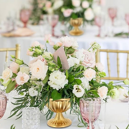 Cream, Blush & Sage Flower Centerpiece