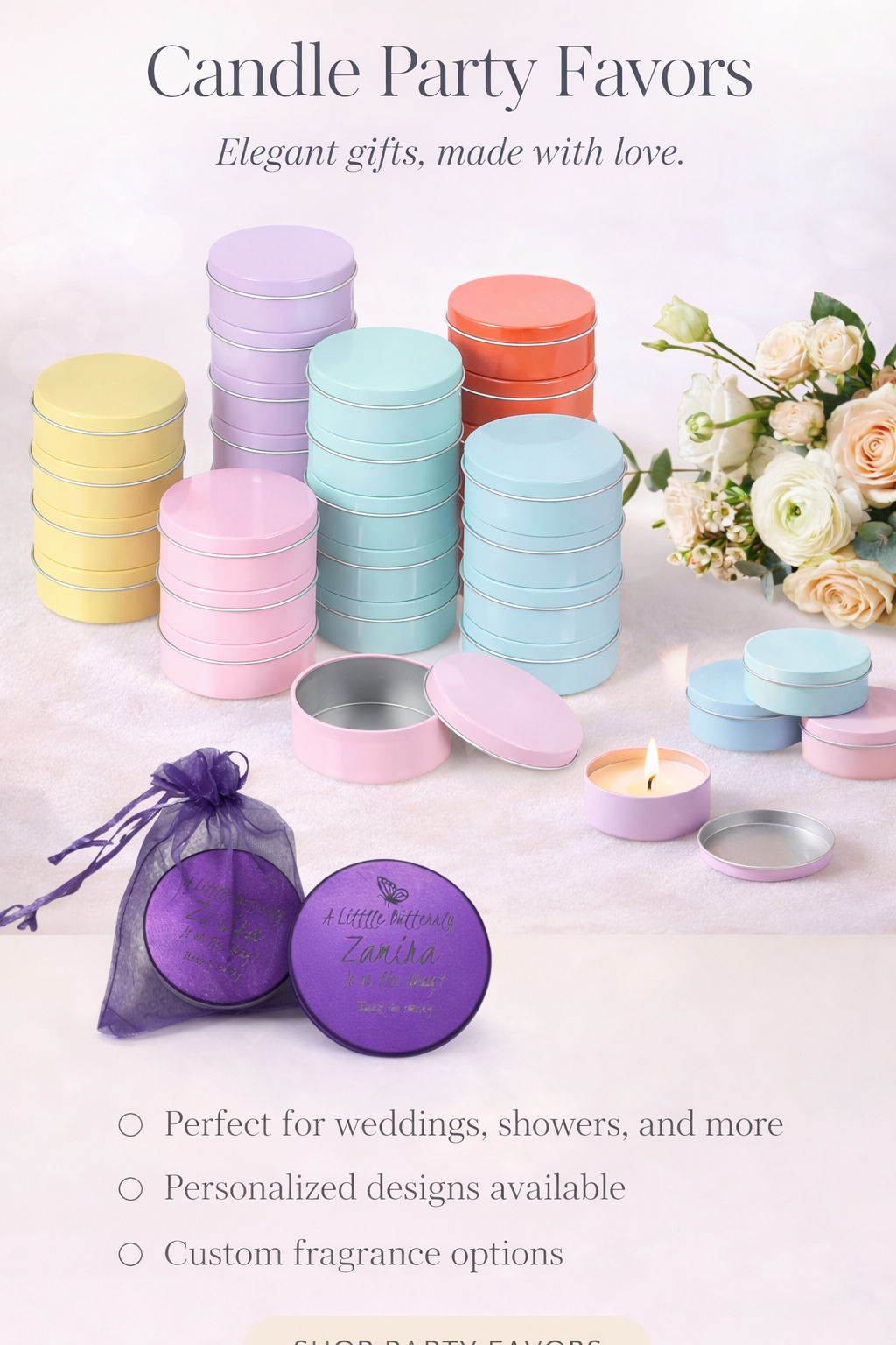 Party Favor Candles