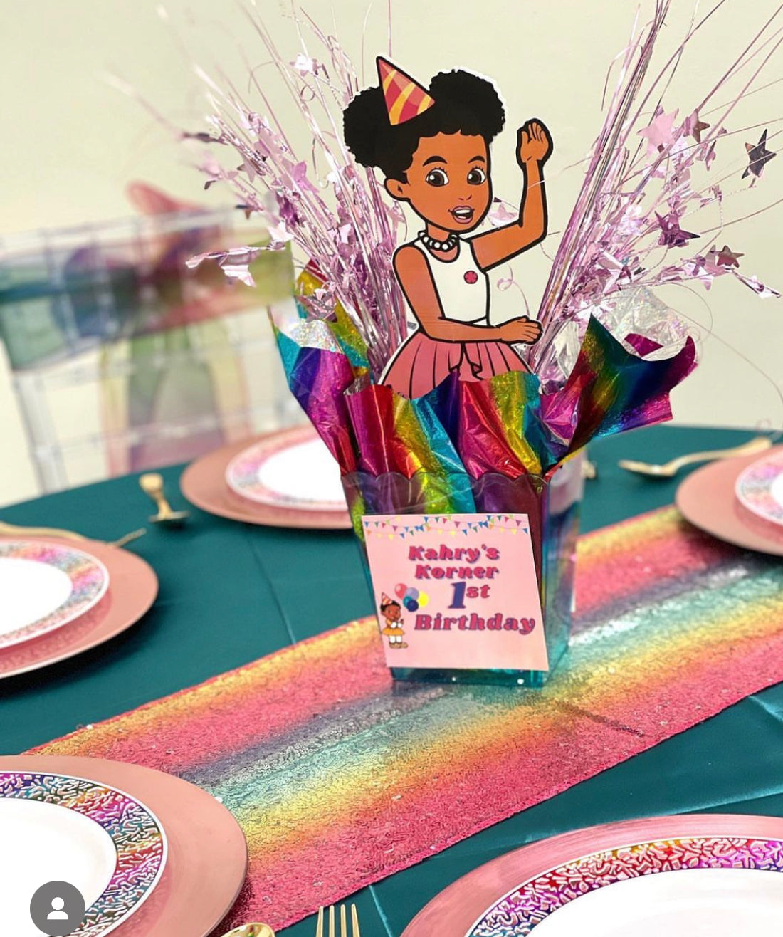 Custom Prop Table Centerpieces