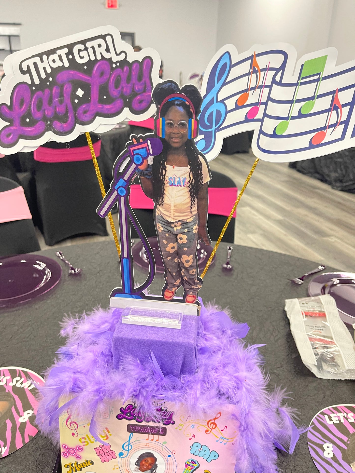 Custom Prop Table Centerpieces