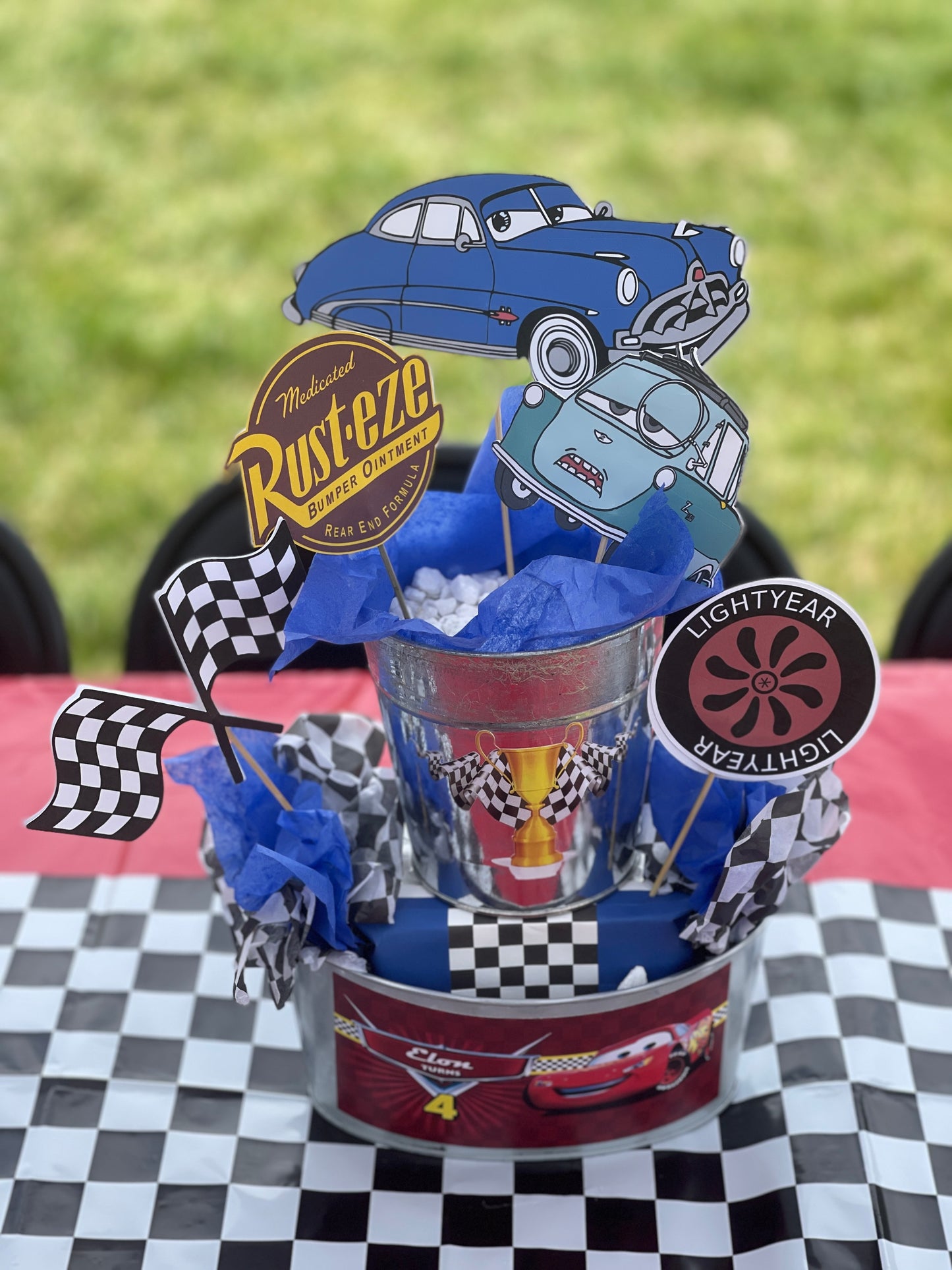 Custom Prop Table Centerpieces