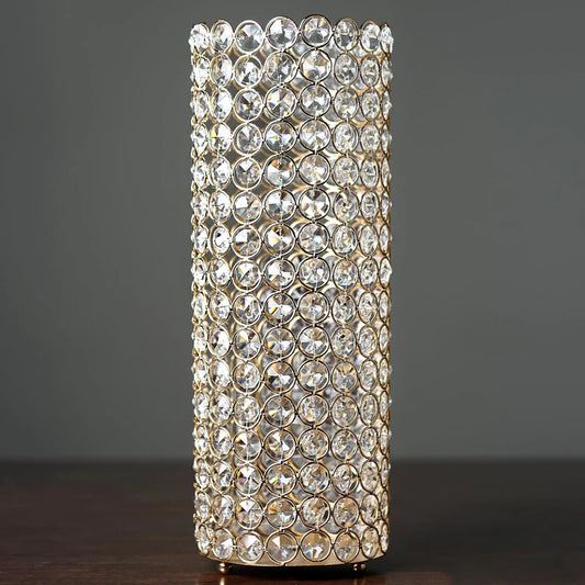 Crystal Beaded Pilar Centerpiece