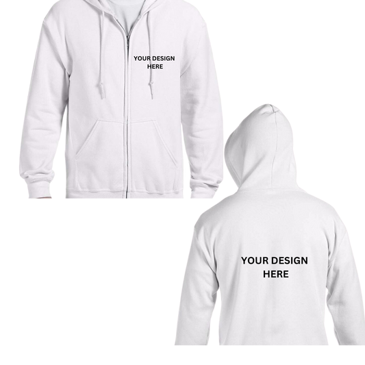 Customizable Zipper Hoodie