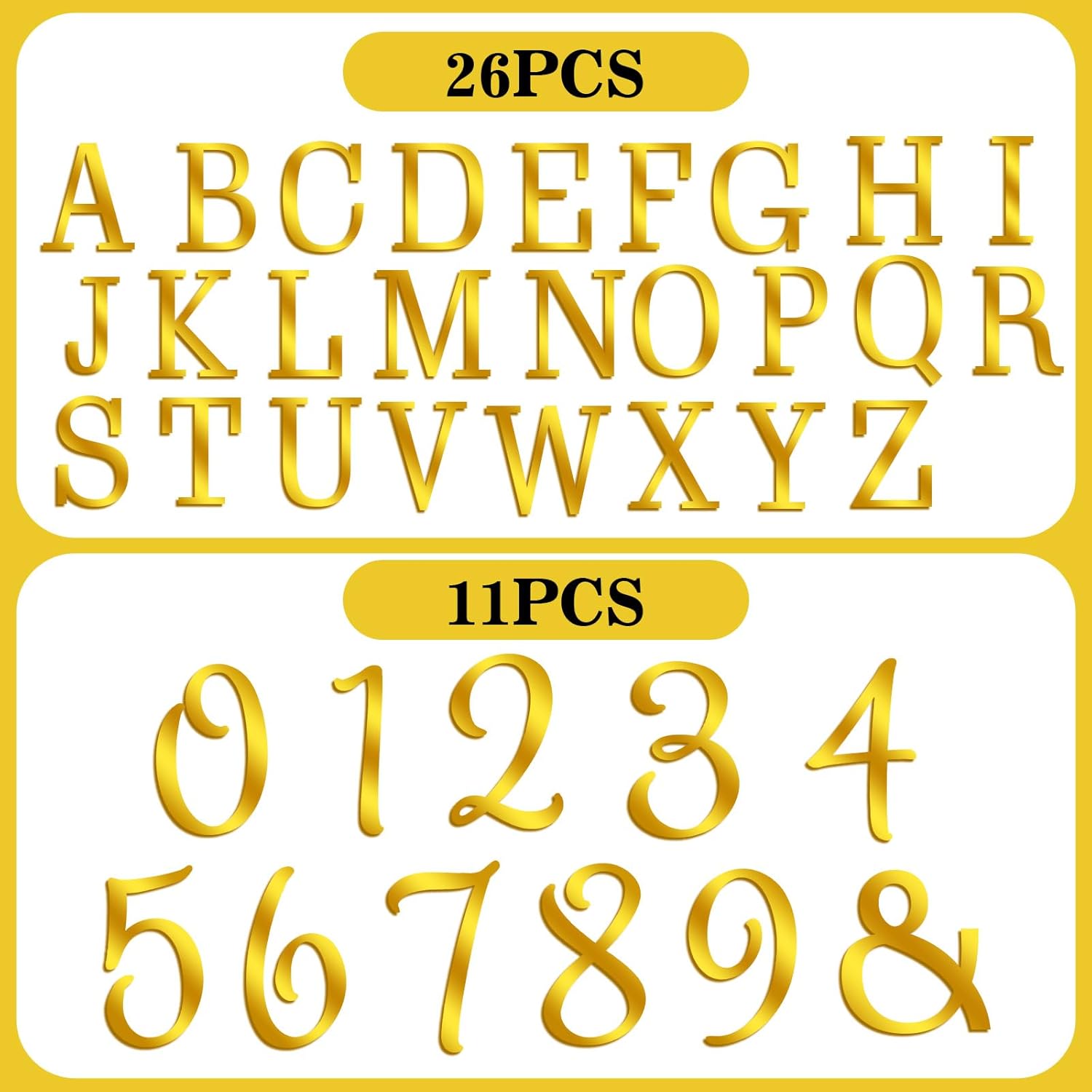 Maxx Letters/numbers Acrylic Letter/Numbers – KaJeZi Brands, LLC.