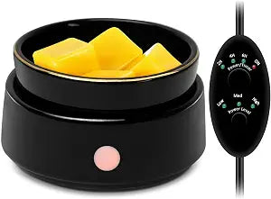 Candle Melt Warmer with Timer Auto Shut-Off Ceramic Electric Wax Burner