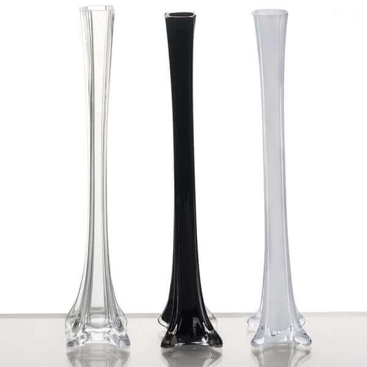 Eiffel Tower Glass Flower Vase