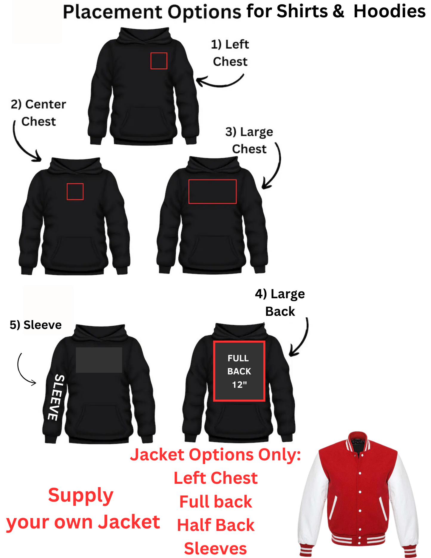 Customizable Zipper Hoodie