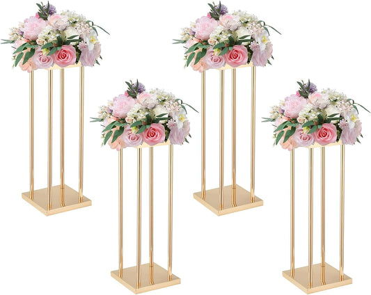 Gold Metal Frame Centerpiece
