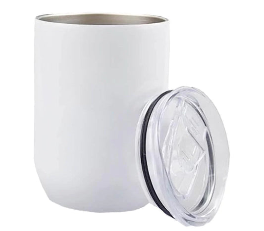 12 oz Sublimation Wine Tumbler